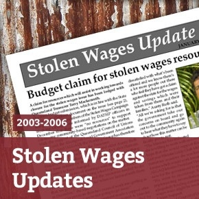 Stolen Wages Updates